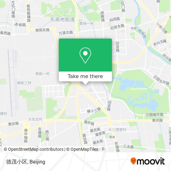 德茂小区 map