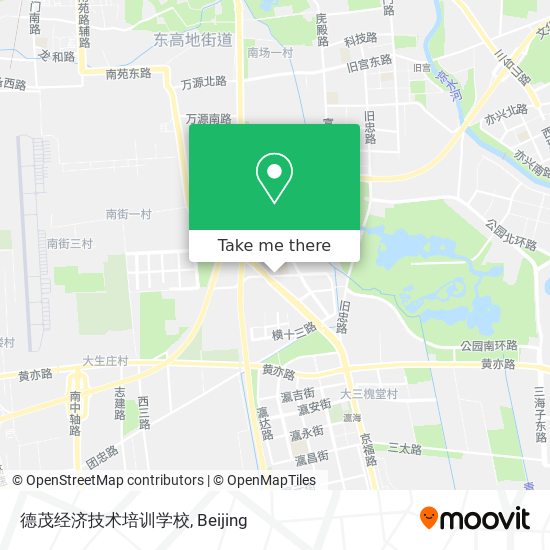 德茂经济技术培训学校 map