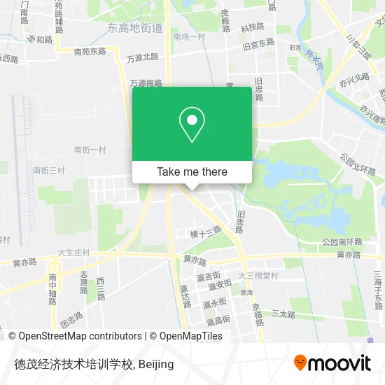 德茂经济技术培训学校 map