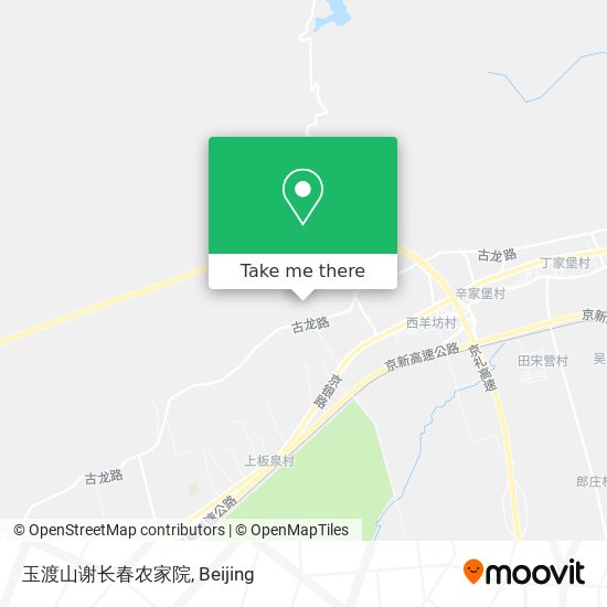 玉渡山谢长春农家院 map