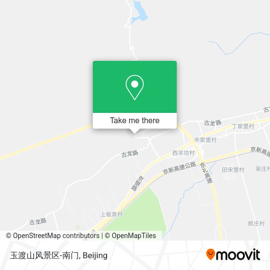 玉渡山风景区-南门 map