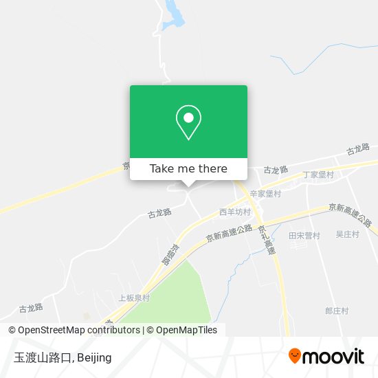玉渡山路口 map