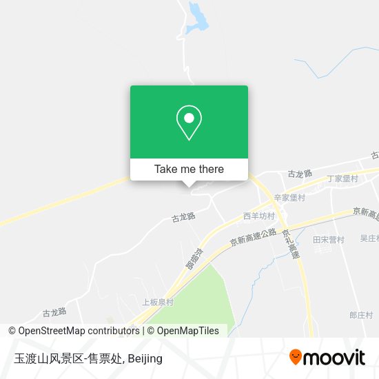 玉渡山风景区-售票处 map