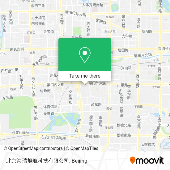 北京海瑞旭航科技有限公司 map