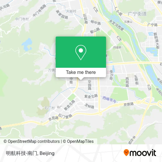 明航科技-南门 map
