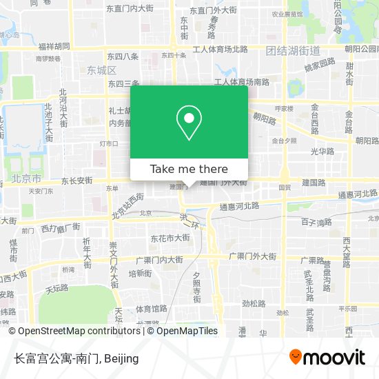 长富宫公寓-南门 map
