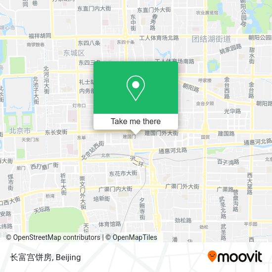 长富宫饼房 map