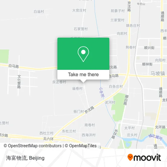 海富物流 map
