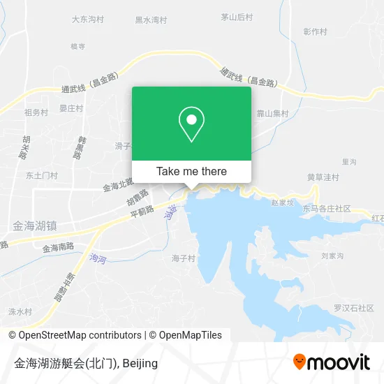 金海湖游艇会(北门) map