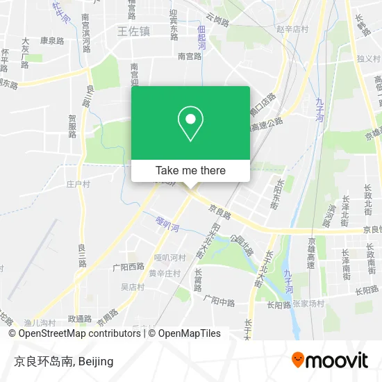 京良环岛南 map