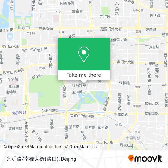 光明路/幸福大街(路口) map