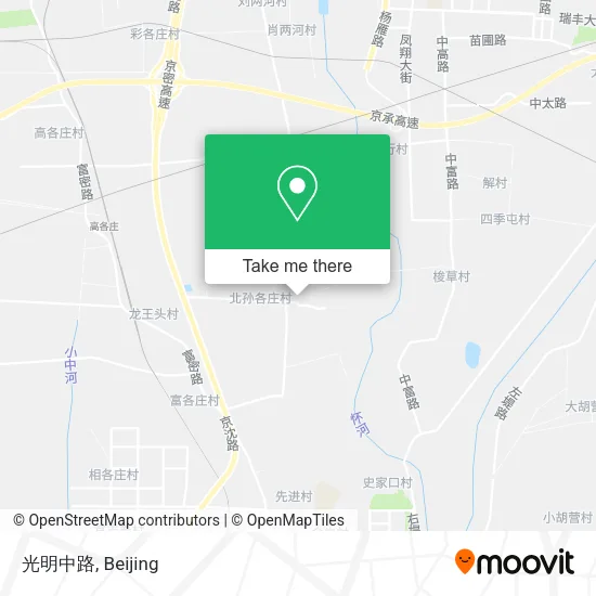 光明中路 map