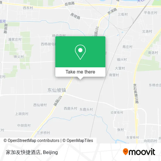 家加友快捷酒店 map