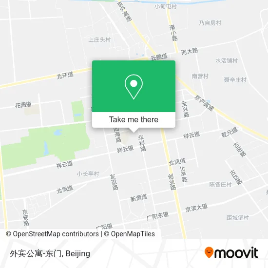 外宾公寓-东门 map