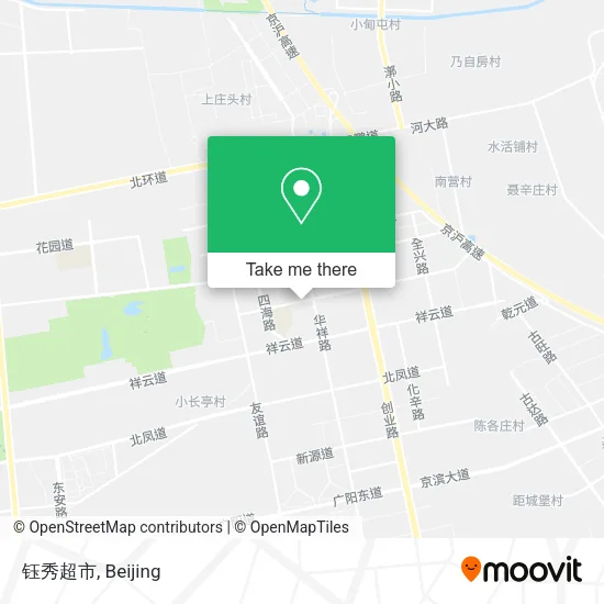 钰秀超市 map