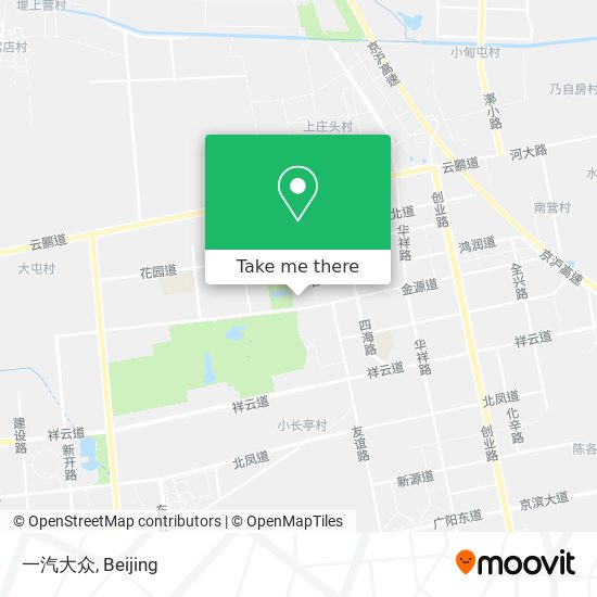 一汽大众 map