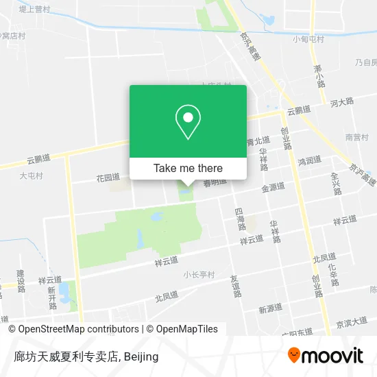 廊坊天威夏利专卖店 map