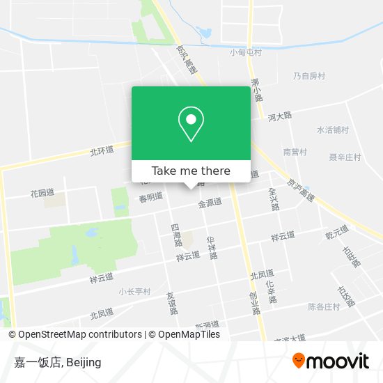 嘉一饭店 map