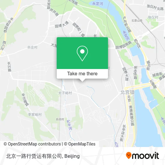 北京一路行货运有限公司 map