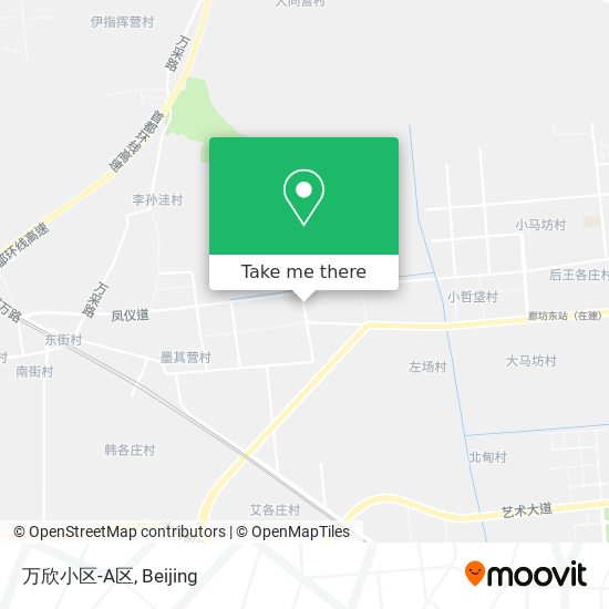 万欣小区-A区 map