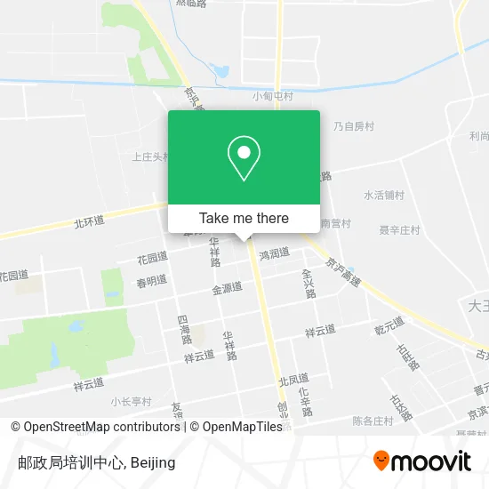 邮政局培训中心 map
