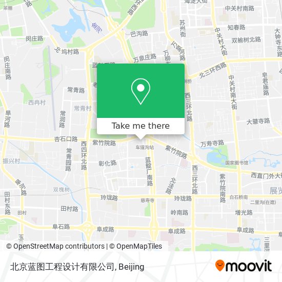 北京蓝图工程设计有限公司 map