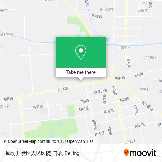 廊坊开发区人民医院-门诊 map