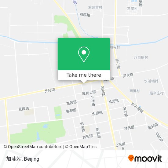 加油站 map