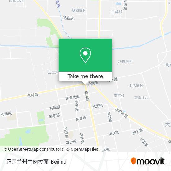 正宗兰州牛肉拉面 map