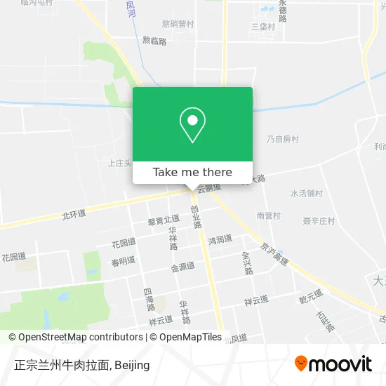 正宗兰州牛肉拉面 map