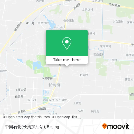 中国石化(长沟加油站) map