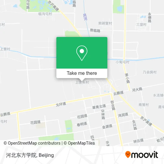 河北东方学院 map