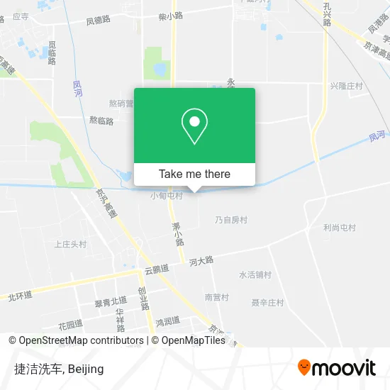 捷洁洗车 map