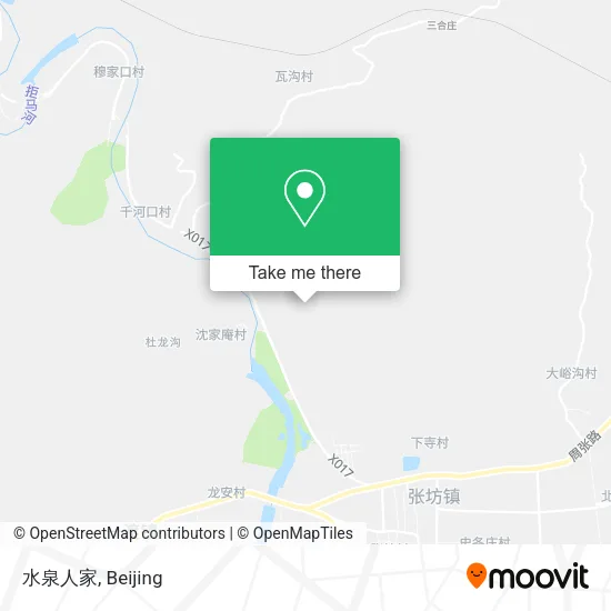 水泉人家 map