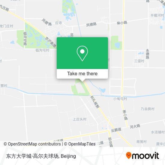 东方大学城-高尔夫球场 map