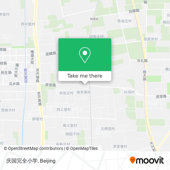 庆国完全小学 map