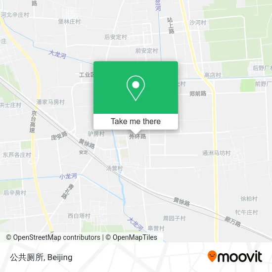 公共厕所 map