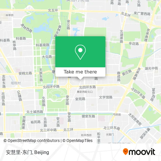 安慧里-东门 map