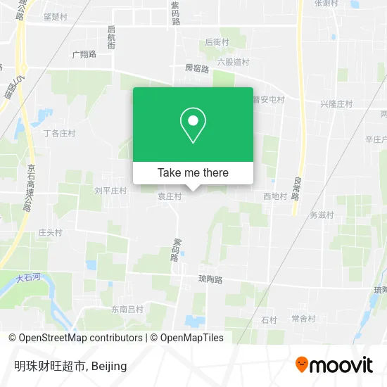 明珠财旺超市 map
