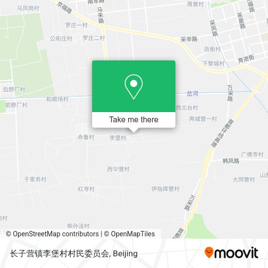 长子营镇李堡村村民委员会 map