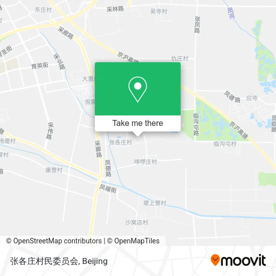 张各庄村民委员会 map