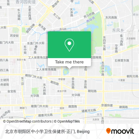 北京市朝阳区中小学卫生保健所-正门 map