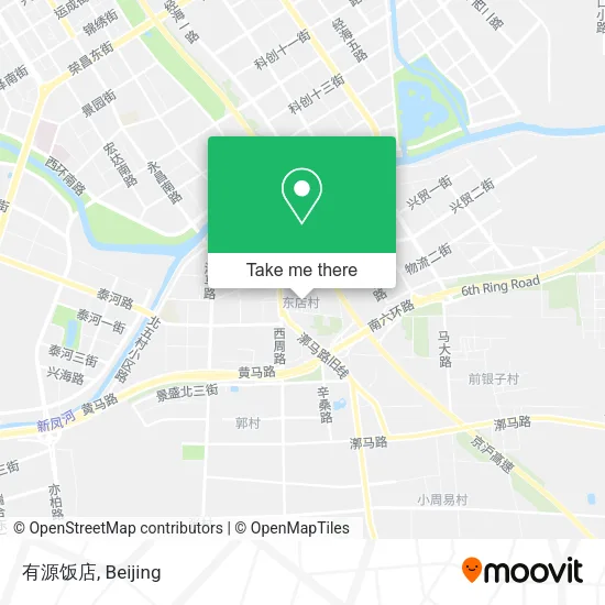 有源饭店 map