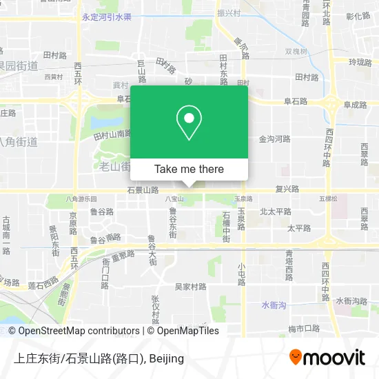 上庄东街/石景山路(路口) map