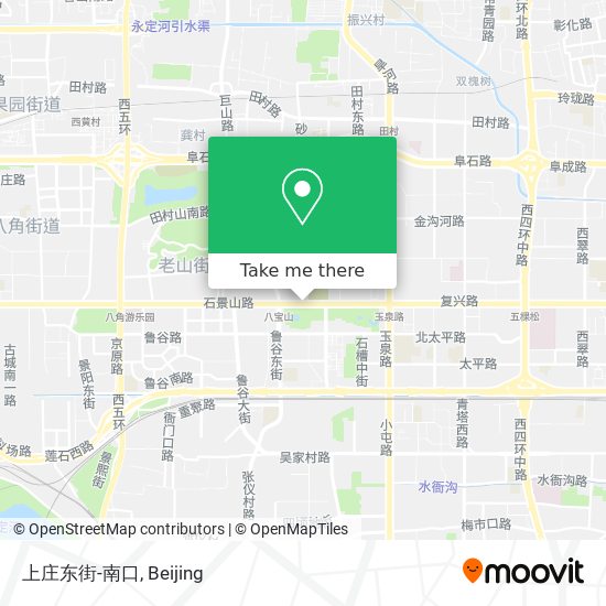 上庄东街-南口 map
