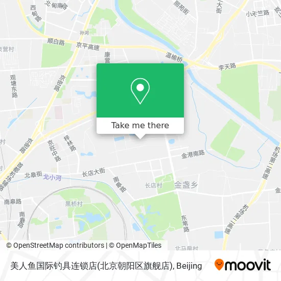 美人鱼国际钓具连锁店(北京朝阳区旗舰店) map