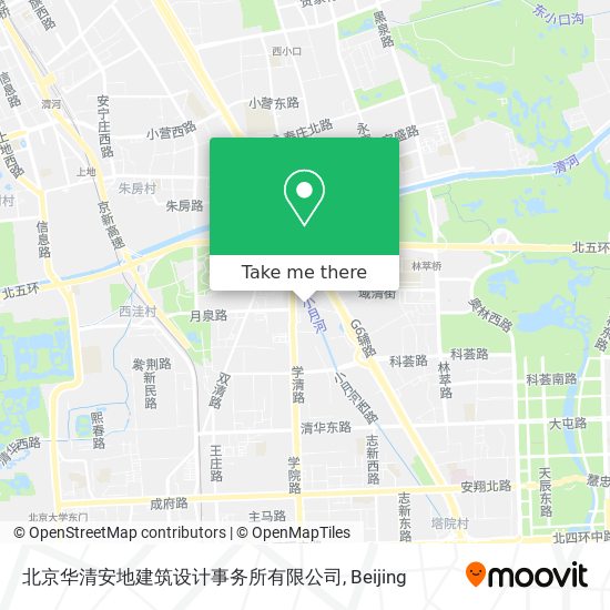 北京华清安地建筑设计事务所有限公司 map
