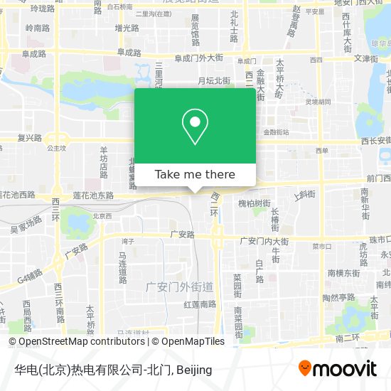 华电(北京)热电有限公司-北门 map