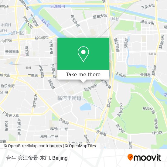 合生·滨江帝景-东门 map
