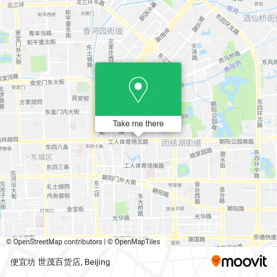 便宜坊 世茂百货店 map
